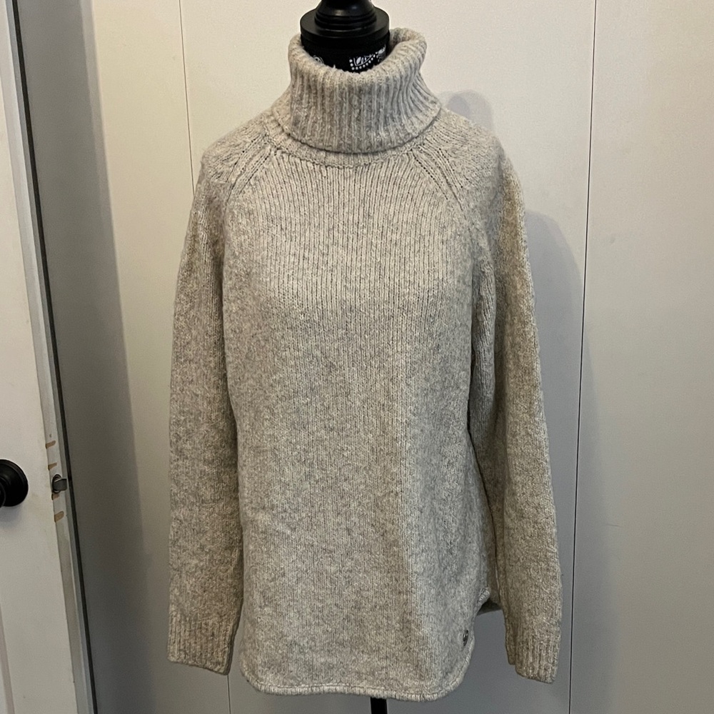 Michael Kors Heather Gray Turtleneck Sweater